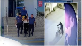 Bolvadin’de Kadın Kıyafeti Giyip Motosiklet Çaldı; O Anlar Kamerada