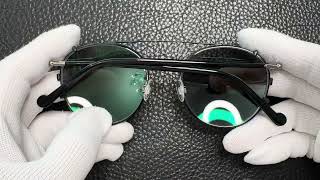 モスコット MOSCOT｜ZEV COL.Black/Gunmetal 右テンプル若干縮みあり
