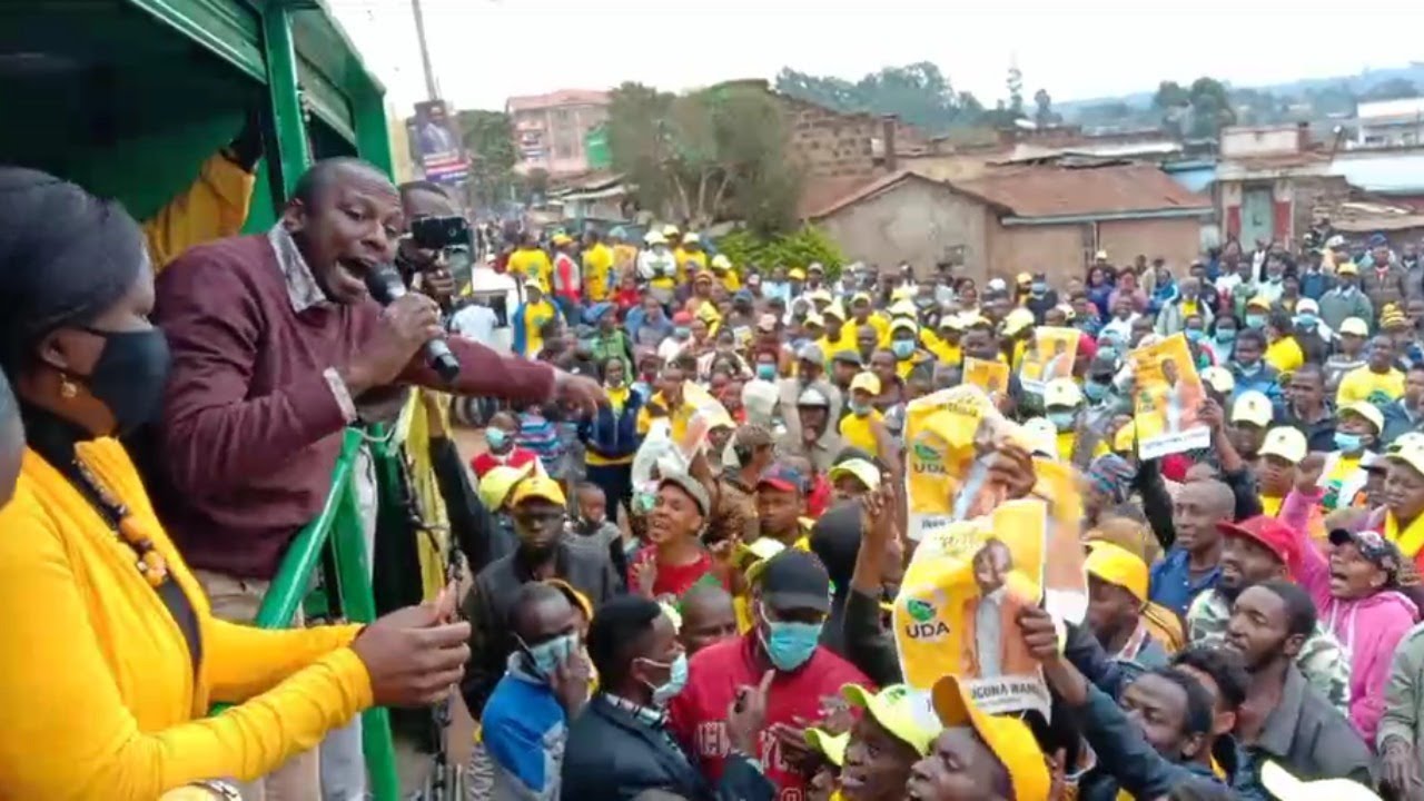 LIVE! RUTO'S UDA BRIGADE SWEEPING KIAMBAA AS CAMPAIGNS ...