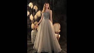 Modern / Fashion Grey Green Bridesmaid Dresses