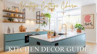 Shabby Chic Kitchen Decor Guide | Soft Color Palette, Floral Patterns & Vintage Cottage Charm