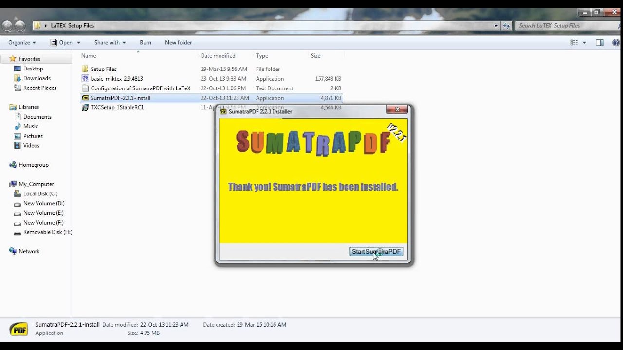 Install MiKTeX  With TeXnicCenter Part II