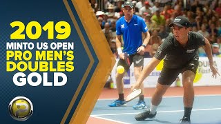 PRO Men's Doubles GOLD - 2019 Minto US Open Pickleball Championships - aired on CBS Sports Network
