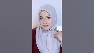Cara Pakai Hijab Segi Empat Menutup Dada Simple Tapi Cantik #fashion #style #hijab