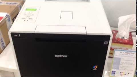 Laser tyvek wristband in brother laser printer