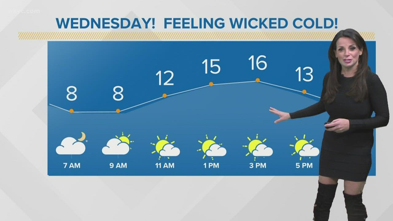 Bitterly cold and lake effect snow: Cleveland weather forecast for ...