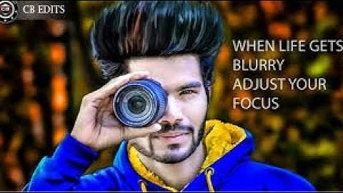 Amazing CB Editing Trick Make CB Bokeh background in Picsart