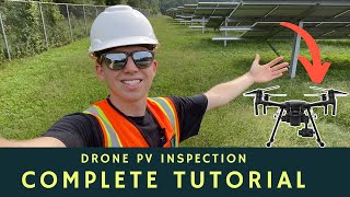 How to Inspect a Solar Farm with a Drone  DJI Matrice XT2