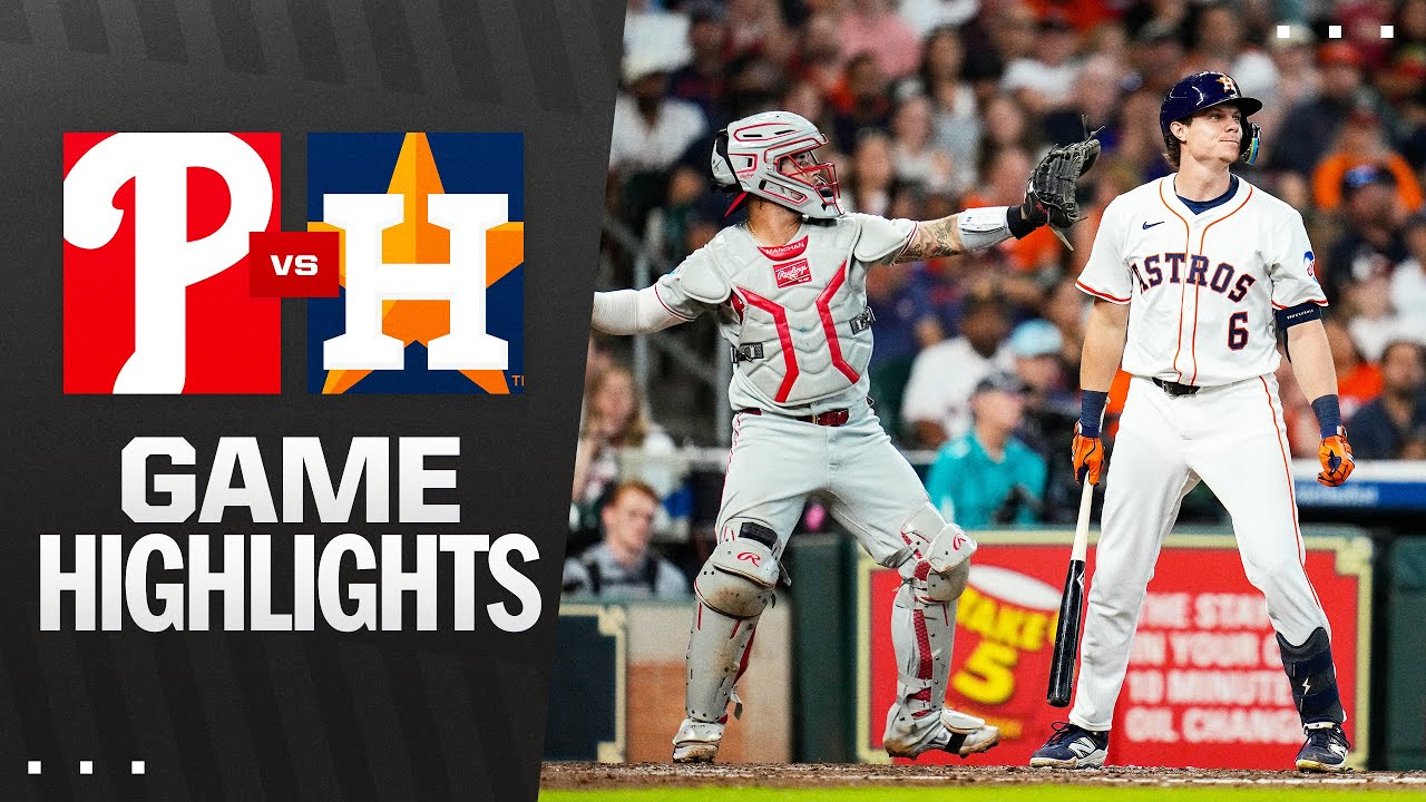 Phillies vs. Astros Game Highlights (6/26/25) | MLB Highlights
