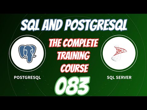 SQL and PostgreSQL The Complete Training Course 083