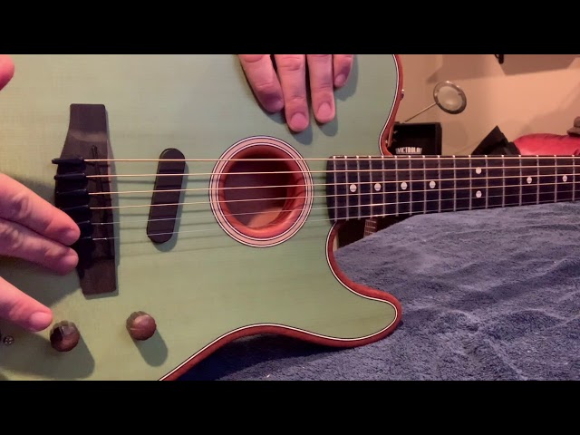 【GWセール!】Acoustasonic Tele Player MOD Fender Telecaster Acoustasonic fully reversible, but awesome, mods