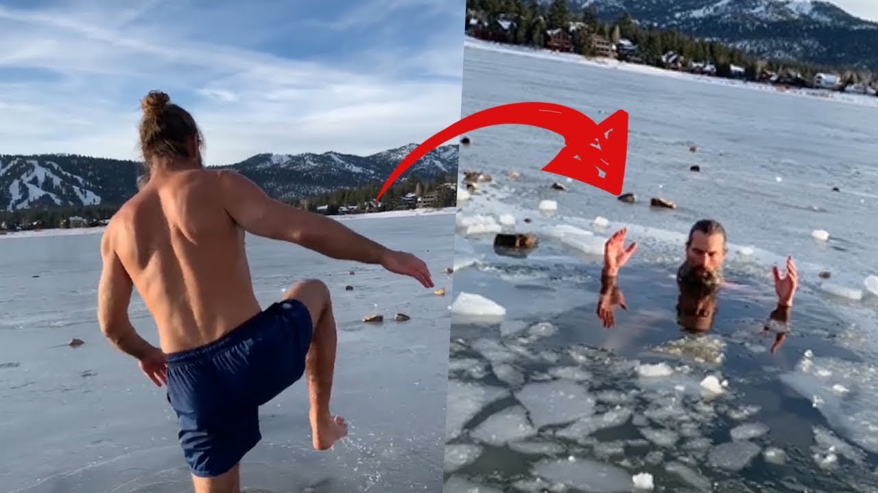 Testing My Mental Fitness Breathwork in Ice Cold Big Bear Lake YouTube
