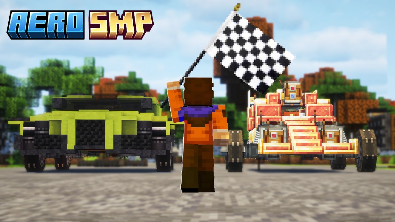 I Hosted a BIG RACE on My Minecraft Aeronautics Server - AERO SMP Ep 19 ...