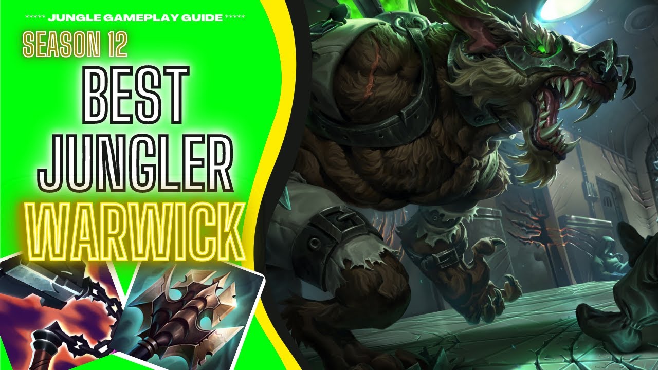 Why WARWICK Jungle Is Dominating Season 12 As One Of The Best Junglers! | S12 Jungle Guide & Build