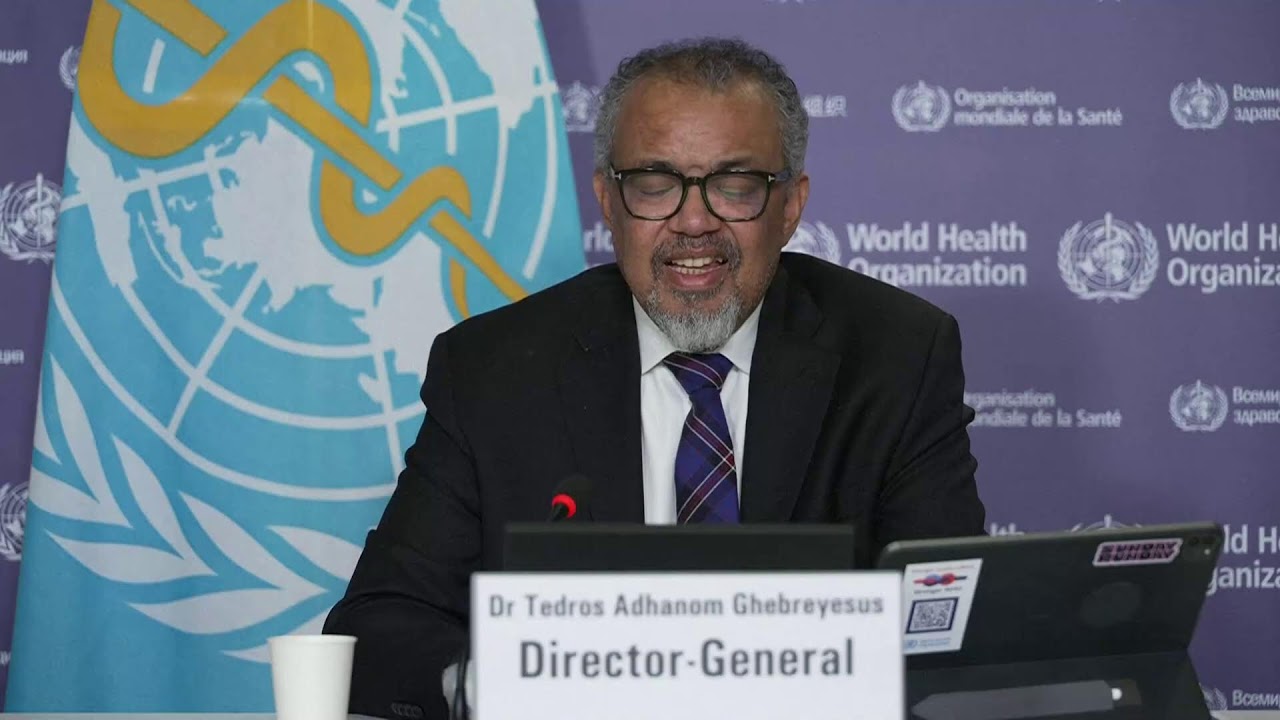 WHO hold news conference on global health issues