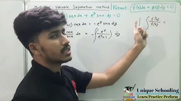 Variable separation method(Engineering Mathematics)||Differential Equation(বাংলা)