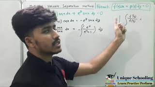 Variable separation method(Engineering Mathematics)||Differential Equation(বাংলা)