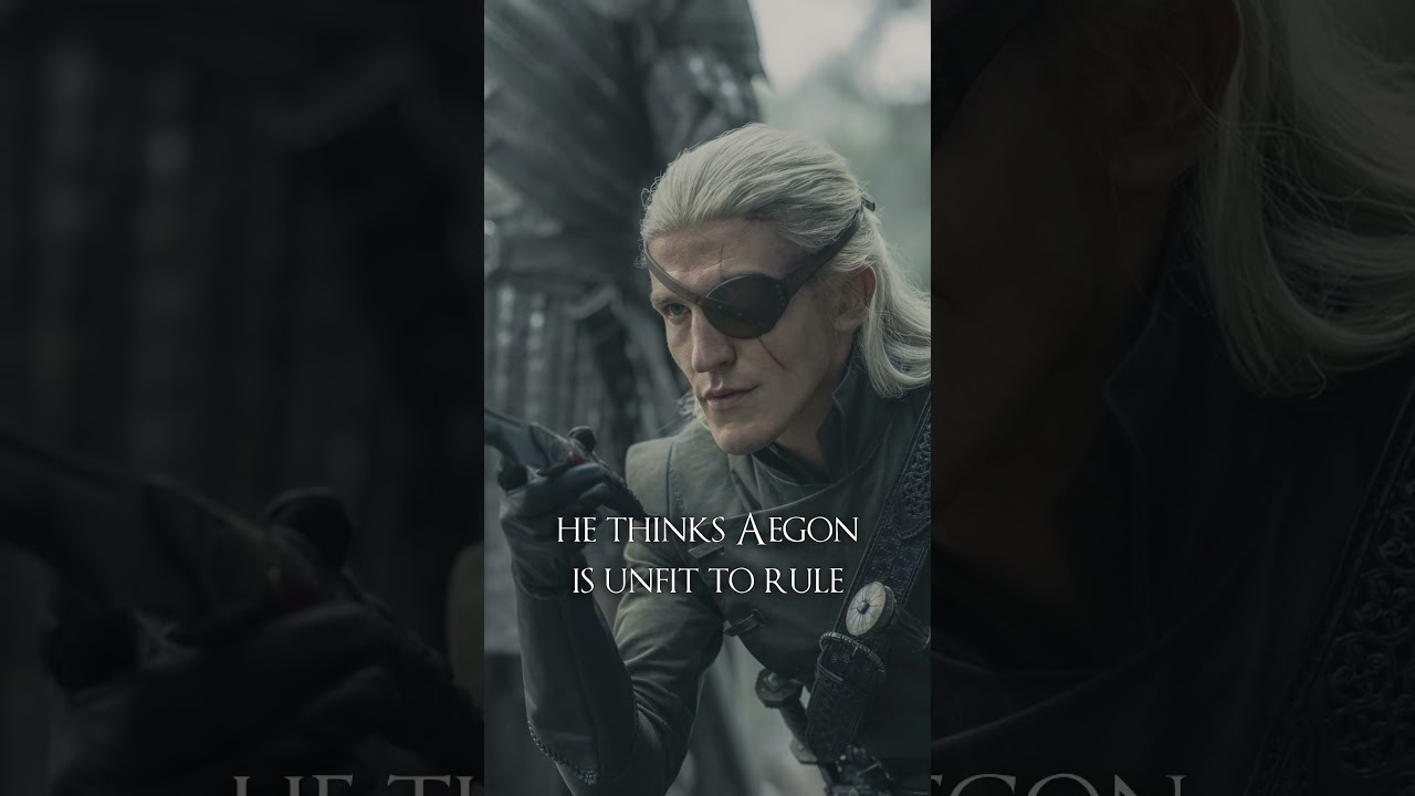 Why Aemond Attacks Aegon (House of the Dragon Season 2 Aemond Burns Aegon) #HouseoftheDragon #hotd