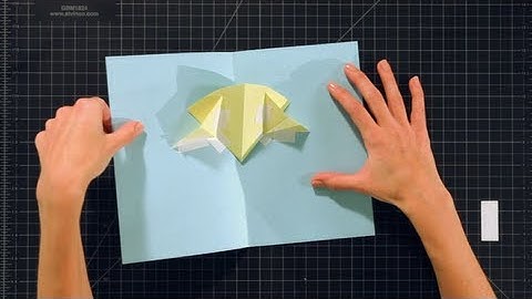 How to Make a V-Fold on a V-Fold | Pop-Up Cards