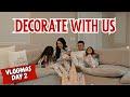 Decorating Our Home For CHRISTMAS! *House Tour* | Vlogmas Day 2