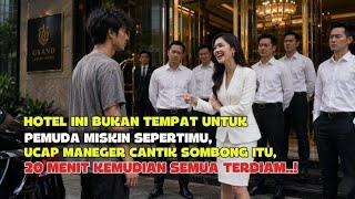 Pria Lusuh Ini Dilarang Masuk Hotel Mewah Tapi Saat Kartu Hitamnya Keluar Wanita Itu Gemetar