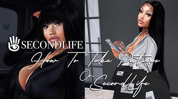 SECOND LIFE| How I Take Pictures In Secondlife💕🐉
