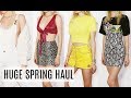 HUGE SPRING CLOTHING HAUL + TRY ON / Kallie Kaiser