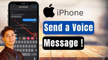 How to Send a Voice Message on iPhone !