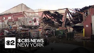 Mive Sunset Park Fire Reduces Factory To Rubble