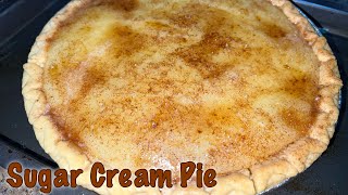 Sugar Cream Pie