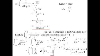 12X1 T09 04 integration using substitution 2024