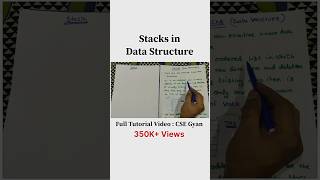 Stack Data Structure in 60 seconds 🚀