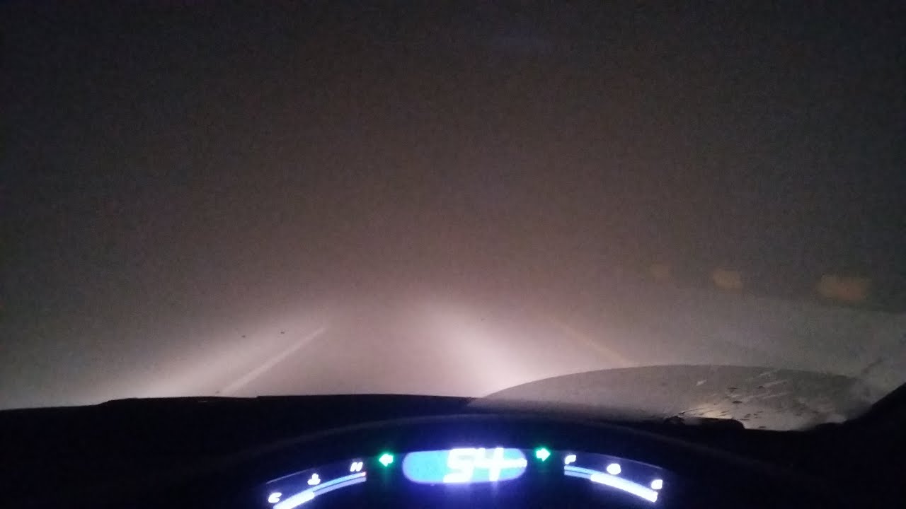 Driving in Fog with Zero Visibility !!! YouTube