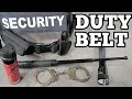 How to Make an Affordable SECURITY DUTY BELT