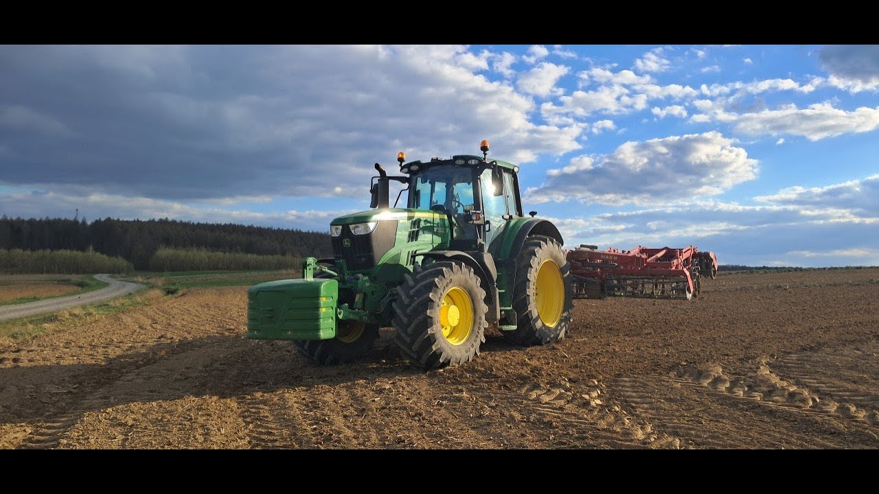 Uprawa pod kukurydzę🌱GR Zięba 🇵🇱🤩John Deere 6195m & Unia Max🚜