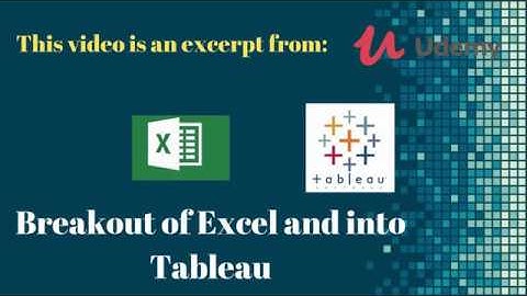 Tableau vs  Excel Use Case Answering the Question: What demographic should I target?