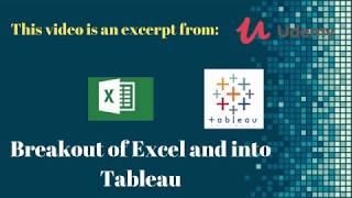 Famous Tableau vs Excel Use Case Answering the Question: What demographic should I target? Wealth