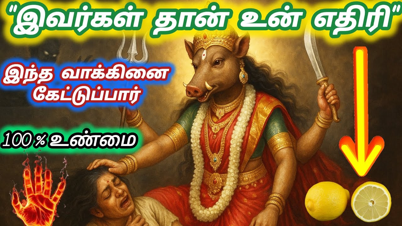இது வாராஹி அம்மனின் உத்தரவு 🐗🔥 | வாழ்க்கையை மாற்றும் தெய்வீக வார்த்தை ✨