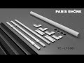 Paris rhne alr ultra short throw projector screen installation instructions