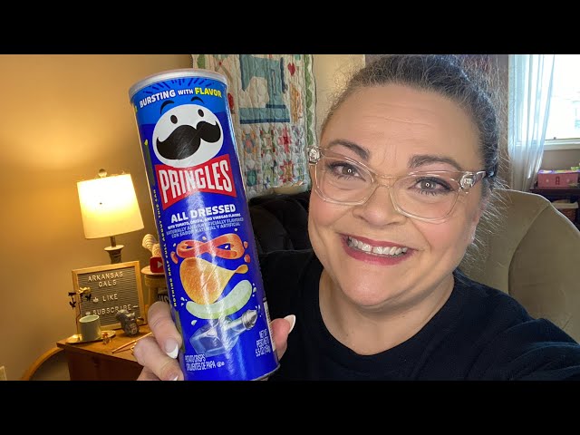 all dressed pringles Taste Test! fulfill you cravings and YGroup_fabiola-collared-mini-dress Elegant Women's Long Sleeve Color:Photo Color pringles flavors list
