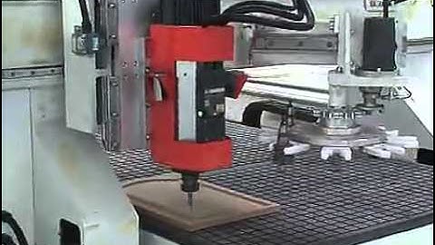 Woodworking cnc router with Round ATC
