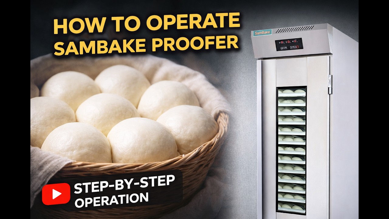Step Proofer SamBake Commercial Dough Proofer Operation Guide | How to Use a Bakery ...