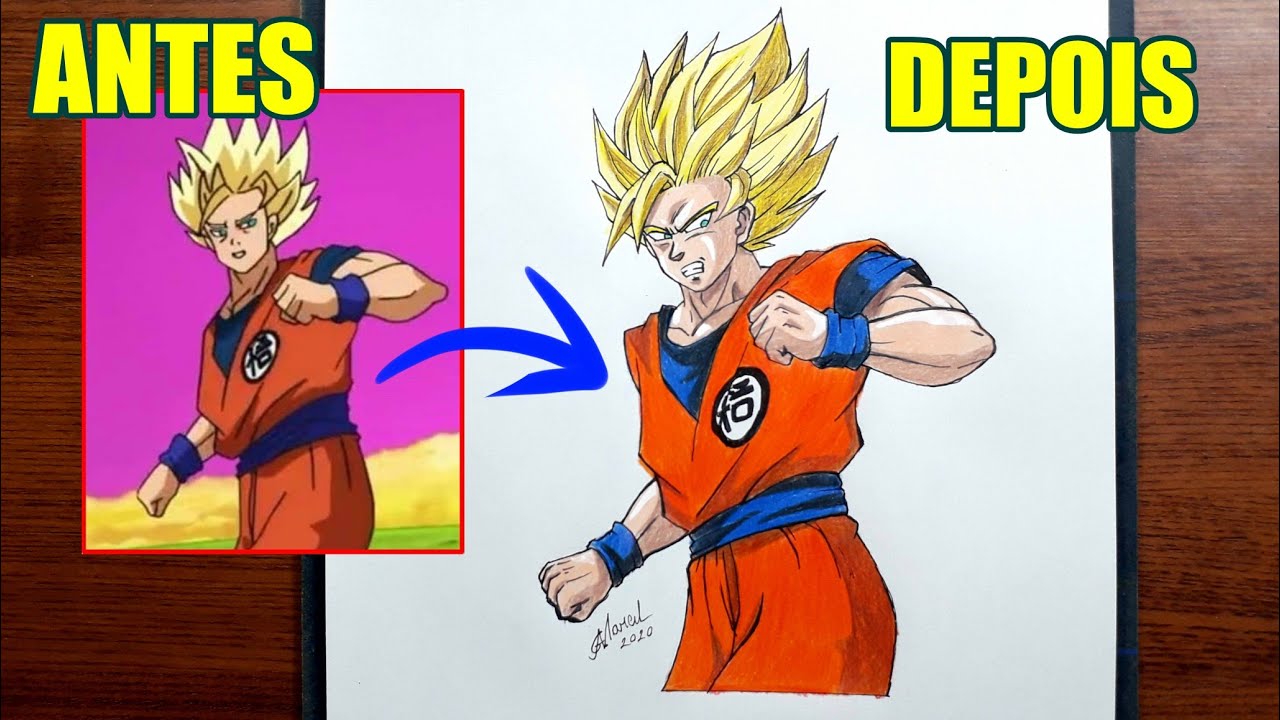 Goku Ssj - Desenho de augustomiranda - Gartic