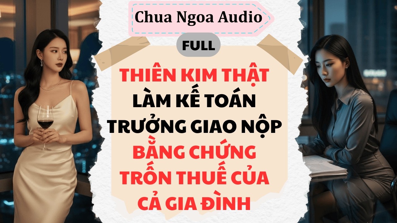 Full Audio | THIÊN KIM THẬT LÀM KẾ TOÁN TRƯỞNG GIAO NỘP BẰNG CHỨNG TRỐN THUẾ CỦA CẢ GIA ĐÌNH.