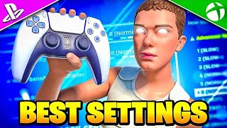 *NEW* BEST Controller SETTINGS + Sensitivity For Fortnite Chapter 6! (PS4/PS5/XBOX/PC)