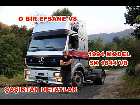 O BİR EFSANE / 1994 MODEL MERCEDES BENZ  1844 V8 / SK TIR TANITIMI