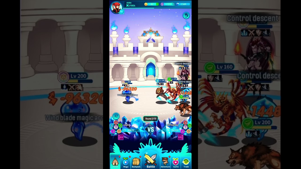 Monster Galaxy P2E | Tough Battle Against CoffeeBoy | 