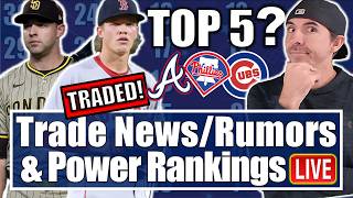 🔴LIVE MLB Trade News & Rumors: Red Sox/Nationals Trade Reaction & A Quick Power Rankings Update