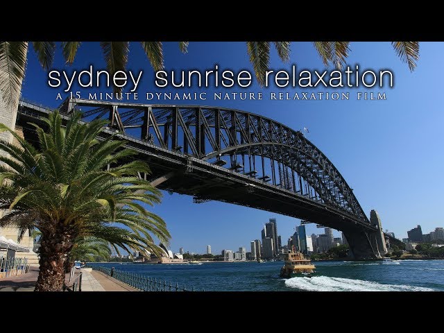 SYDNEY, AUSTRALIA in HD 15 Min Ambient Tour / Relaxation Film w/Music & Nature Sounds 1080p class=