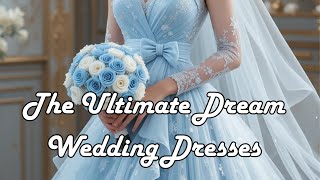 A Perfect Luxury Wedding Dress for Modern Brides 💙 Baby Blue  #WeddingDress #BridalGown #ModernBride screenshot 4